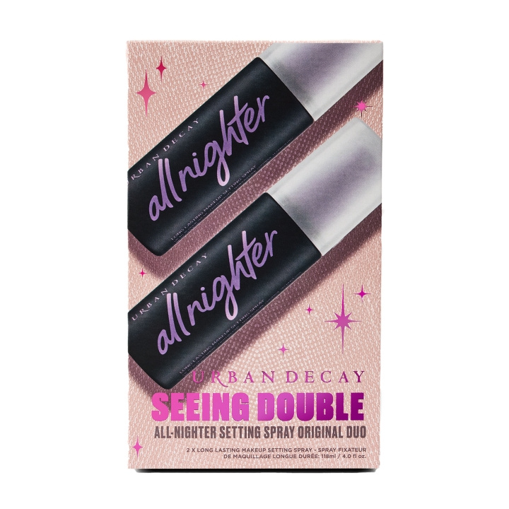 Urban Decay All Nighter Setting Spray 2x118 ml i gruppen HELSE OG SKJØNNHET / Hudpleie / Ansikt hos TP E-commerce Nordic AB (D29127)