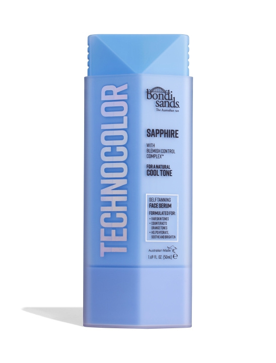 Bondi Sands Technocolor Sapphire Face Self Tan Serum - Sapphire 30 ml i gruppen HELSE OG SKJØNNHET / Hudpleie / Ansikt / Hudserum hos TP E-commerce Nordic AB (D29142)