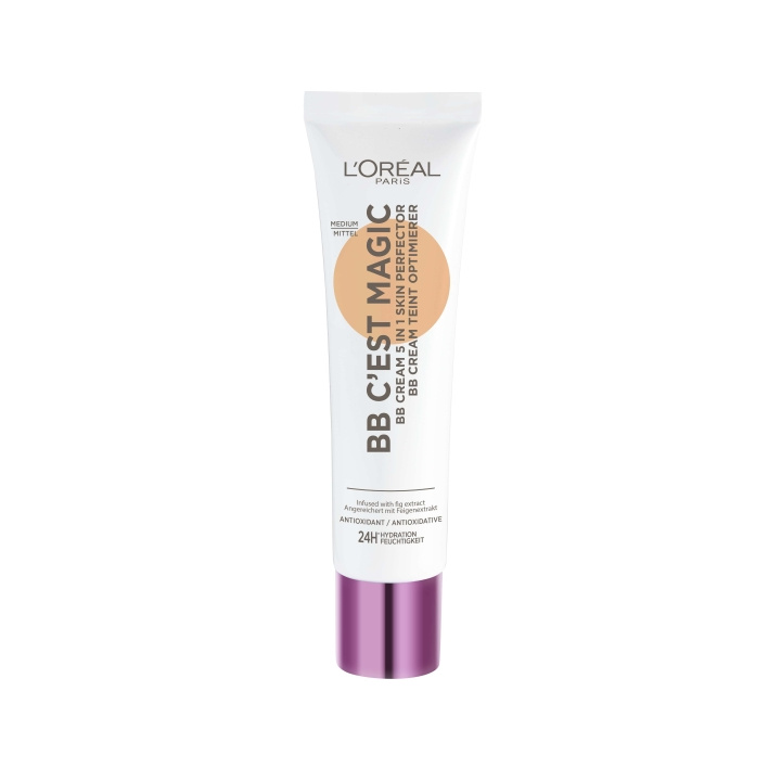 L\'Oreal BB C\'est Magic 30 ml - Medium i gruppen HELSE OG SKJØNNHET / Hudpleie / Soling / Solkrem hos TP E-commerce Nordic AB (D29186)