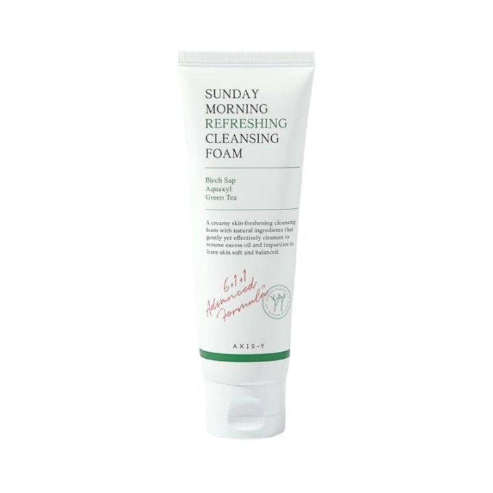 AXIS-Y Sunday Morning Refreshing Cleansing Foam - 120 ml i gruppen HELSE OG SKJØNNHET / Hudpleie / Ansikt / Rengjøring hos TP E-commerce Nordic AB (D29241)