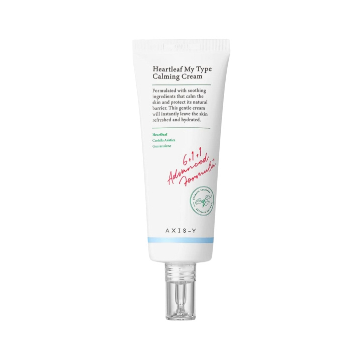 AXIS-Y Heartleaf My Type Calming Cream - Baby Blue - 60 ml i gruppen HELSE OG SKJØNNHET / Hudpleie / Ansikt / Dagkrem hos TP E-commerce Nordic AB (D29243)