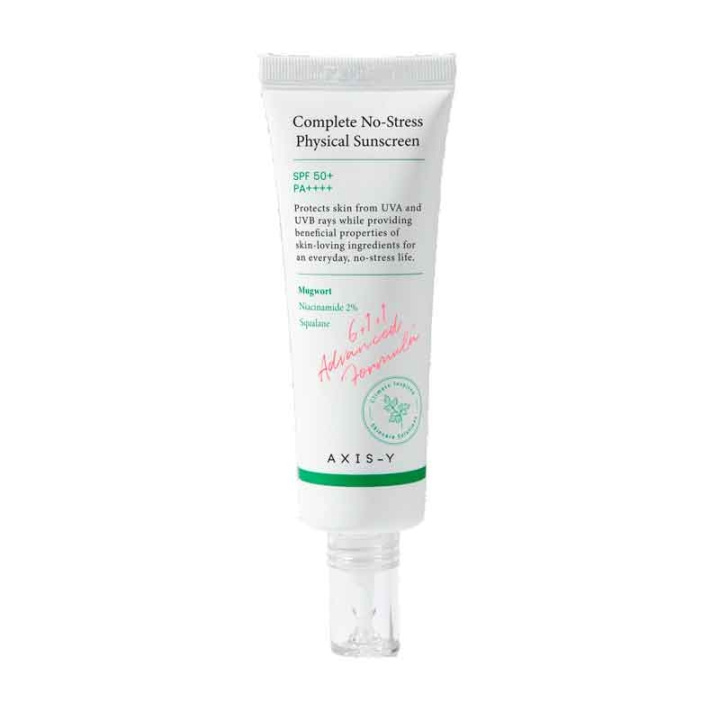 AXIS-Y Complete No-Stress Physical Sunscreen - 50 ml i gruppen HELSE OG SKJØNNHET / Hudpleie / Soling / Solkrem hos TP E-commerce Nordic AB (D29248)