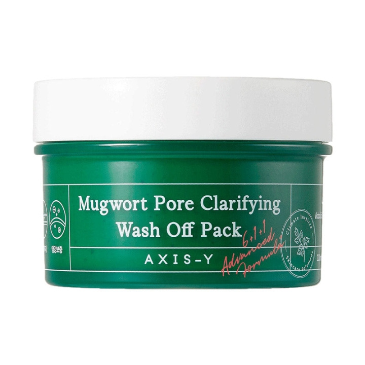 AXIS-Y Mugwort Pore Clarifying Wash Off Pack - 100 ml i gruppen HELSE OG SKJØNNHET / Hudpleie / Ansikt / Ansiktsolje hos TP E-commerce Nordic AB (D29249)