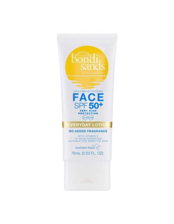 Bondi Sands Everyday Face Lotion SPF 50+ - 75 ml i gruppen HELSE OG SKJØNNHET / Hudpleie / Soling / Solkrem hos TP E-commerce Nordic AB (D29280)
