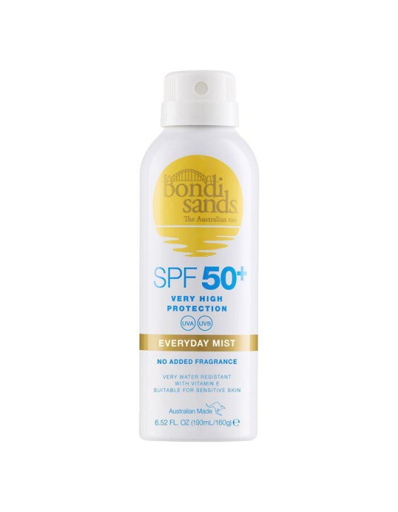 Bondi Sands SPF 50+ Everyday Aerosol Mist Spray - 160 ml i gruppen HELSE OG SKJØNNHET / Hudpleie / Soling / Solkrem hos TP E-commerce Nordic AB (D29302)