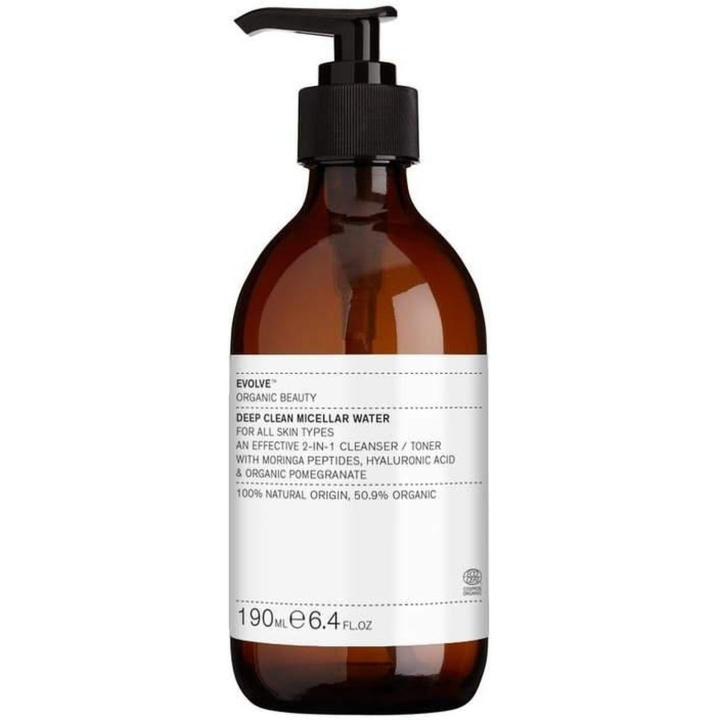 Evolve Beauty Evolve - Deep Clean Micellar Water 190 ml i gruppen HELSE OG SKJØNNHET / Hudpleie / Ansikt / Rengjøring hos TP E-commerce Nordic AB (D29402)