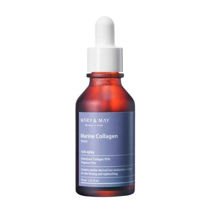 Mary&May Marine Collagen Serum - 30 ml i gruppen HELSE OG SKJØNNHET / Hudpleie / Ansikt / Hudserum hos TP E-commerce Nordic AB (D29416)