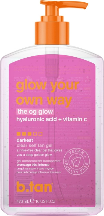 b.tan Glow Your Own Way 473 ml i gruppen HELSE OG SKJØNNHET / Hudpleie / Ansikt / Rengjøring hos TP E-commerce Nordic AB (D29427)