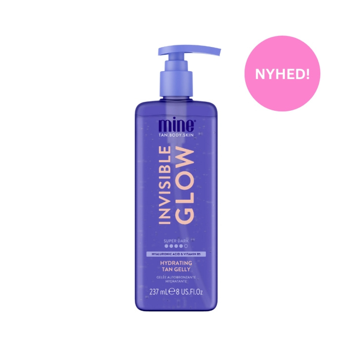 minetan Invisible Glow 237 ml - SUPER DARK TAN GELLY i gruppen HELSE OG SKJØNNHET / Hudpleie / Soling / Brun uten sol hos TP E-commerce Nordic AB (D29448)