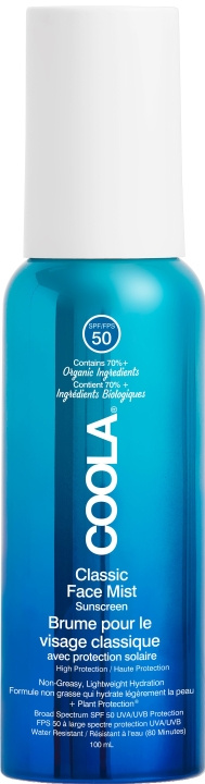 Coola Classic Face Mist SPF 50 i gruppen HELSE OG SKJØNNHET / Hudpleie / Soling / Solkrem hos TP E-commerce Nordic AB (D29460)