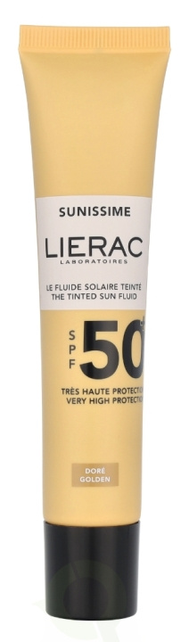 Lierac Paris Lierac Sunissime The Tinted Velvety Sun Fluid SPF50+ 40 ml Golden i gruppen HELSE OG SKJØNNHET / Hudpleie / Soling / Solkrem hos TP E-commerce Nordic AB (D29551)