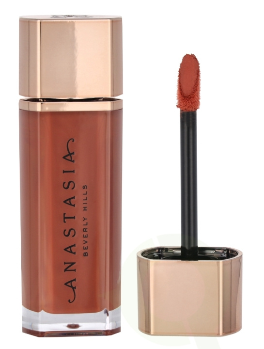 Anastasia Beverly Hills Lip Velvet Lipstick 3.5 g Peach Amber i gruppen HELSE OG SKJØNNHET / Makeup / Lepper / Leppestift hos TP E-commerce Nordic AB (D29602)