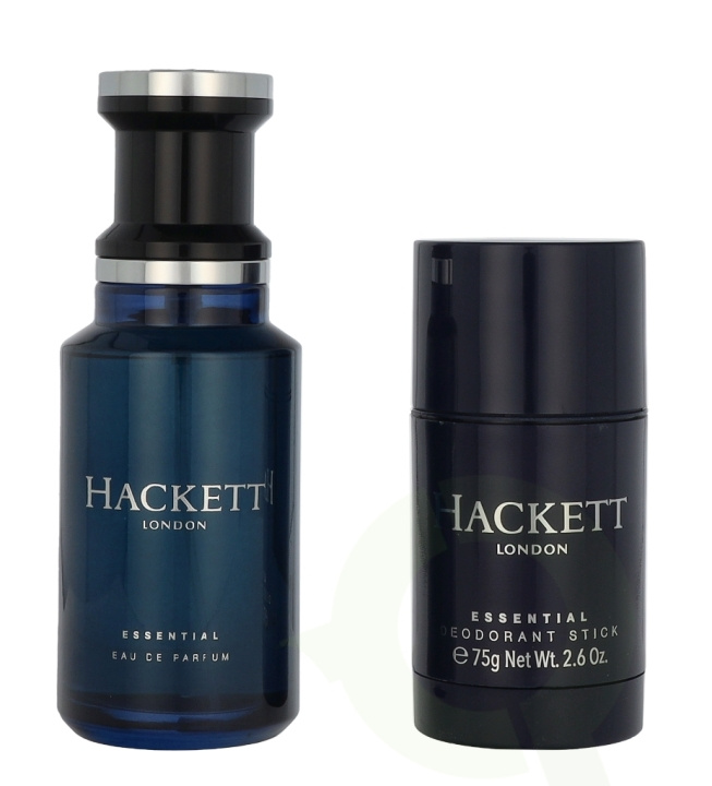 Hackett London Hackett Essential Giftset 175 ml Edp Spray 100 ml/Deo Stick 75 gr i gruppen HELSE OG SKJØNNHET / Duft og parfyme / Parfyme / Parfymebokser hos TP E-commerce Nordic AB (D29626)