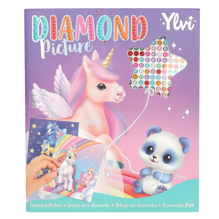 Ylvi Lag din egen klistremerkebok med diamantbilder - (0413483) i gruppen LEKER, BARN OG BABY / Leker / Håndtverk hos TP E-commerce Nordic AB (D29663)