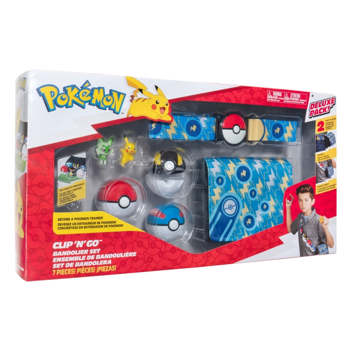 Pokémon Clip No Go Bandolier Promo-sett - (PKW4293) i gruppen LEKER, BARN OG BABY / Leker / Lekesett hos TP E-commerce Nordic AB (D29666)