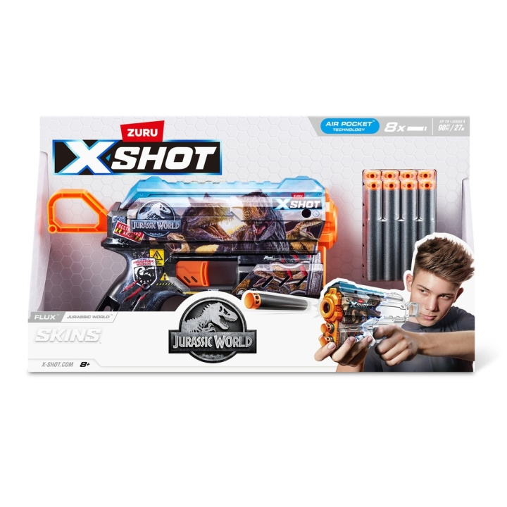 X-Shot Skins - Flux Jurassic (8 piler) (36755-S001) i gruppen LEKER, BARN OG BABY / Leker / Actionspill hos TP E-commerce Nordic AB (D29677)