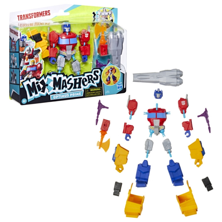 Marvel Tranformers - Mixmashers Optimus Prime Actionfigur (F9737) i gruppen LEKER, BARN OG BABY / Leker / Figurer, miniatyrer og tilbehør hos TP E-commerce Nordic AB (D29679)