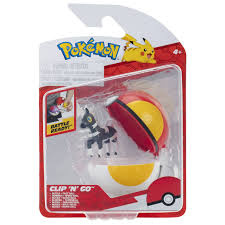 Pokémon Clip N Go - Blitzle med rask ball (PKW4149) i gruppen LEKER, BARN OG BABY / Leker / Figurer, miniatyrer og tilbehør hos TP E-commerce Nordic AB (D29705)