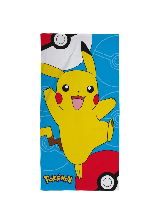 Pokémon håndkle 70x140 cm i gruppen HJEM, HUS OG HAGE / Baderom / Håndklær hos TP E-commerce Nordic AB (D29731)