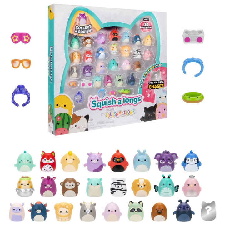 Squishalongs 2,5 cm 25 pakke S2 (SKU: 2510134) i gruppen LEKER, BARN OG BABY / Leker / Figurer, miniatyrer og tilbehør hos TP E-commerce Nordic AB (D29754)