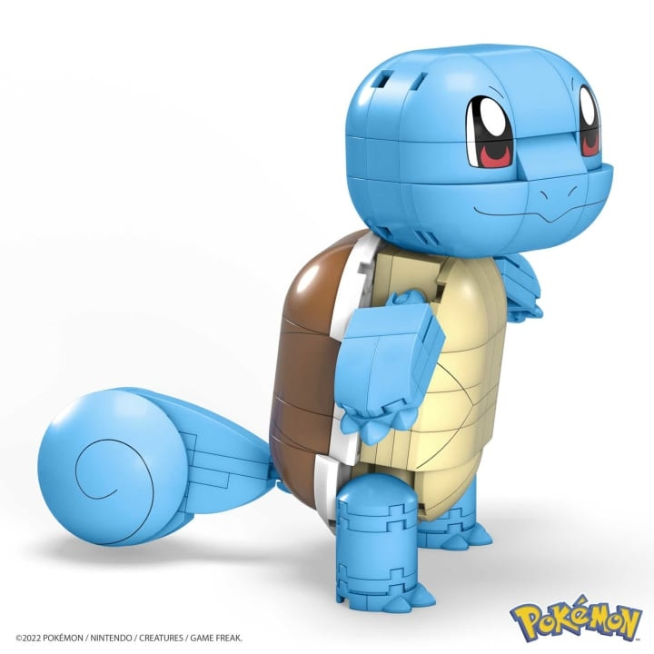 Pokémon MEGA - Pokémon Bygg og vis - Squirtle (GYH00) i gruppen LEKER, BARN OG BABY / Leker / Figurer, miniatyrer og tilbehør hos TP E-commerce Nordic AB (D29758)