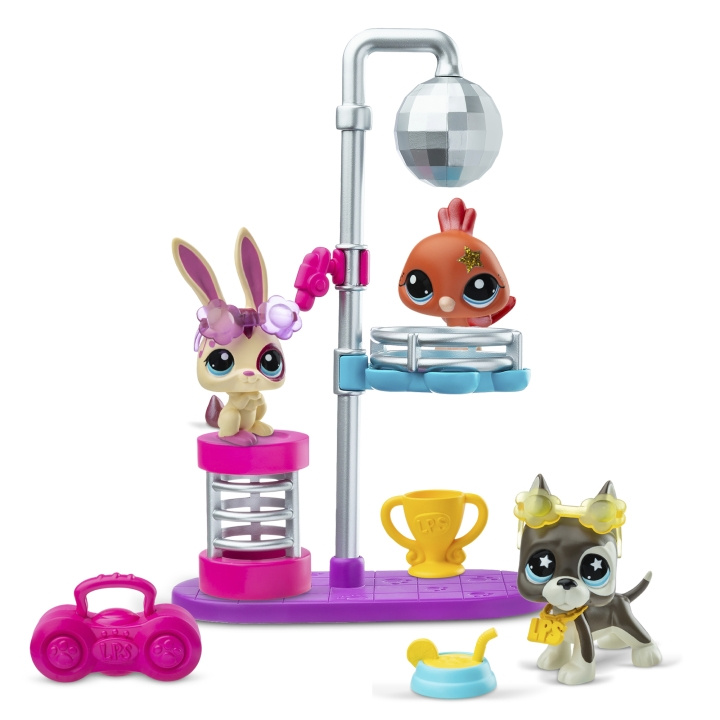 Littlest Pet Shop Disco Nights Play Pack - (00637) i gruppen LEKER, BARN OG BABY / Leker / Lekesett hos TP E-commerce Nordic AB (D29764)