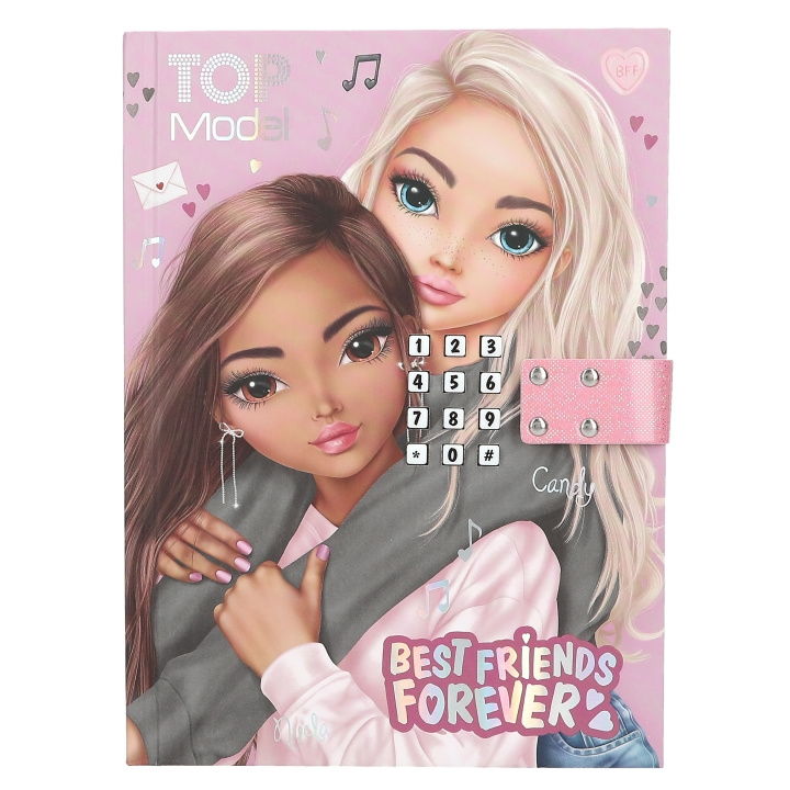 TOPModel Dagbok med kode og lyd MY BFF (413723) i gruppen LEKER, BARN OG BABY / Leker / Håndtverk hos TP E-commerce Nordic AB (D29793)