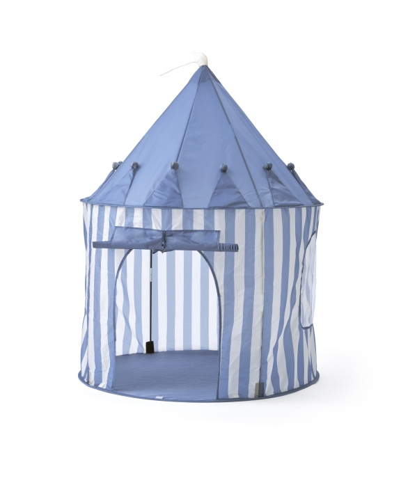 Kids Concept Stars - Leketelt med striper, blå - (1000927) i gruppen LEKER, BARN OG BABY / Uteleker / Leketelt hos TP E-commerce Nordic AB (D29820)