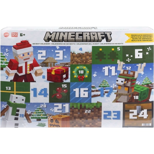 MINECRAFT Adventskalender 2024 (HMX86) i gruppen LEKER, BARN OG BABY / Leker / Adventskalendere hos TP E-commerce Nordic AB (D29829)