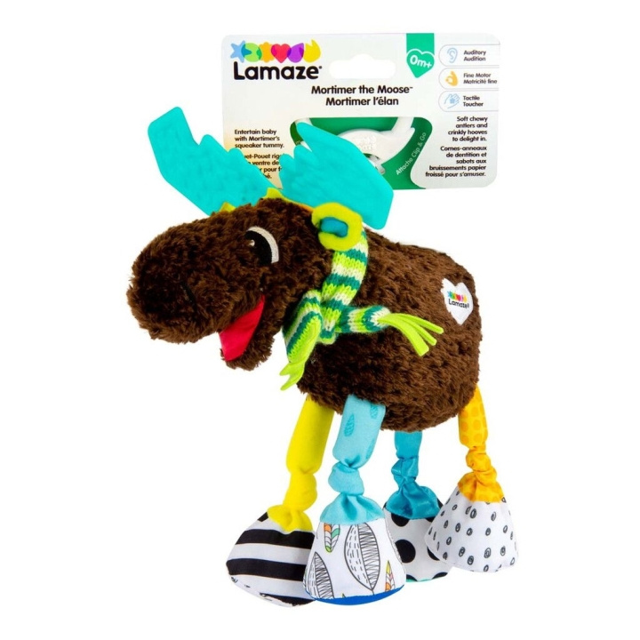 Lamaze Mortimer Elgen - (941-27014) i gruppen LEKER, BARN OG BABY / Babyleker (0-3 år) / Kosedyr hos TP E-commerce Nordic AB (D29838)