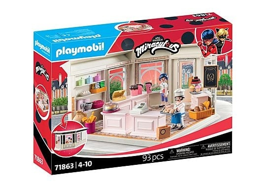 Playmobil Miraculous - Fransk bakeri (71863) i gruppen LEKER, BARN OG BABY / Leker / Lekesett hos TP E-commerce Nordic AB (D29846)