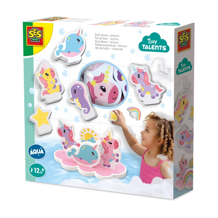 SES Creative Badetid Enhjørningsøya - (S13253) i gruppen LEKER, BARN OG BABY / Babyprodukter / Bad hos TP E-commerce Nordic AB (D29869)