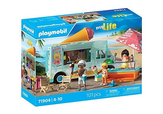 Playmobil Mitt liv: Iskrembil med surfebutikk (71904) i gruppen LEKER, BARN OG BABY / Leker / Lekesett hos TP E-commerce Nordic AB (D29873)
