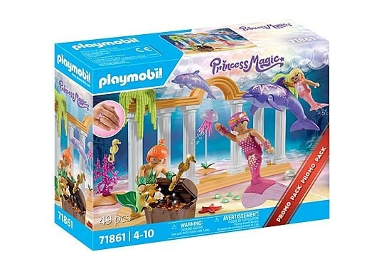 Playmobil Havfrueskatten med delfiner (71861) i gruppen LEKER, BARN OG BABY / Leker / Figurer, miniatyrer og tilbehør hos TP E-commerce Nordic AB (D29879)