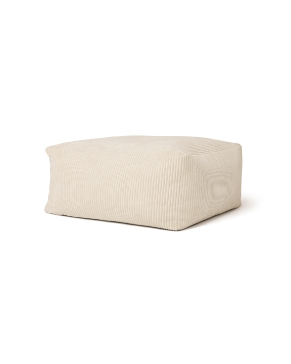 Kids Concept Puff - Off-white - 85x85x34 cm i gruppen LEKER, BARN OG BABY / Barnerom / Øvrig innredning hos TP E-commerce Nordic AB (D29905)