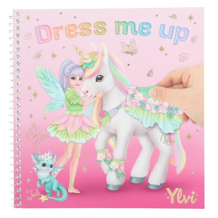 Ylvi Dress Me Up Klistremerkebok (413749) i gruppen LEKER, BARN OG BABY / Leker / Håndtverk hos TP E-commerce Nordic AB (D29921)