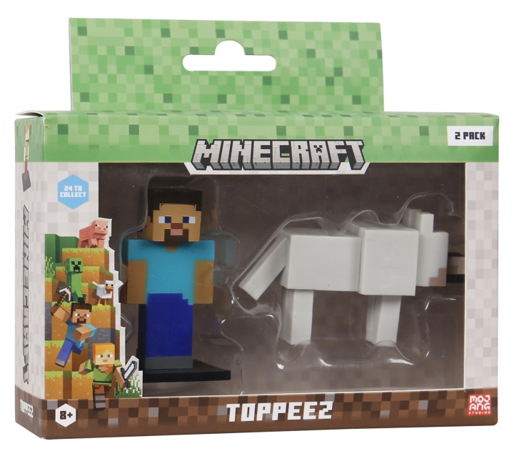 MINECRAFT 3D-figur 2-pakke vindusboks - (2015MC) i gruppen LEKER, BARN OG BABY / Leker / Figurer, miniatyrer og tilbehør hos TP E-commerce Nordic AB (D29925)