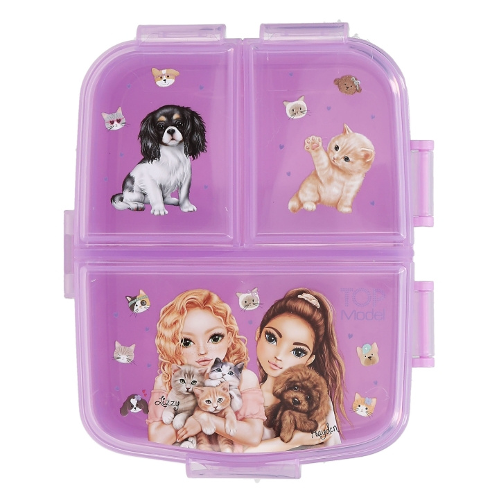 TOPModel Matboks XL KITTY og DOGGY - Lilla - XL i gruppen LEKER, BARN OG BABY / Spise & drikke / Barneserviser hos TP E-commerce Nordic AB (D29934)