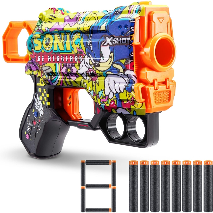 X-Shot Skins Sonic Classic (36660) i gruppen LEKER, BARN OG BABY / Leker / Actionspill hos TP E-commerce Nordic AB (D29949)