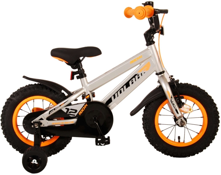 Volare Barnesykkel 12 - Rocky Grey (51209) i gruppen LEKER, BARN OG BABY / Uteleker / Sykler & sparkesykler hos TP E-commerce Nordic AB (D29961)