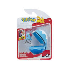 Pokémon Clip N Go - Tentacool med dykkeball (PKW4152) i gruppen LEKER, BARN OG BABY / Leker / Figurer, miniatyrer og tilbehør hos TP E-commerce Nordic AB (D29984)