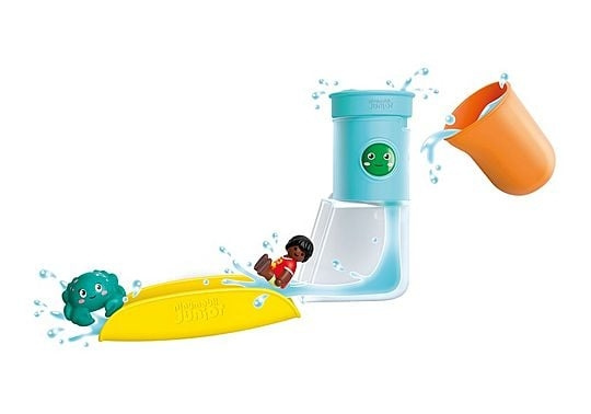 Playmobil Junior Aqua: Hell og lek vanntank med sklie (71775) i gruppen LEKER, BARN OG BABY / Leker / Lekesett hos TP E-commerce Nordic AB (D30002)