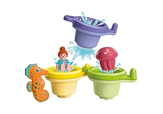 Playmobil Junior Aqua: Flytende kopper med vannmoro (71776) i gruppen LEKER, BARN OG BABY / Leker / Lekesett hos TP E-commerce Nordic AB (D30003)