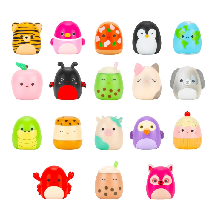 Squishalongs 2,5 cm Clip-a-long 3-pakning Asst S3 (2520081) i gruppen LEKER, BARN OG BABY / Leker / Figurer, miniatyrer og tilbehør hos TP E-commerce Nordic AB (D30004)