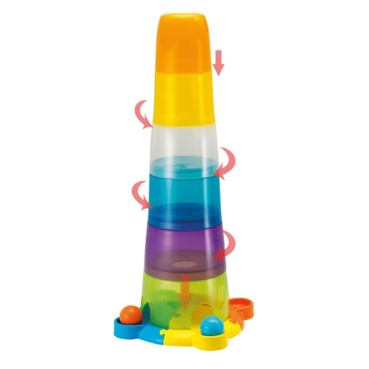 WINFUN Stack \'N Roll Fun (000737) i gruppen LEKER, BARN OG BABY / Babyleker (0-3 år) / Aktivitetsleker hos TP E-commerce Nordic AB (D30009)