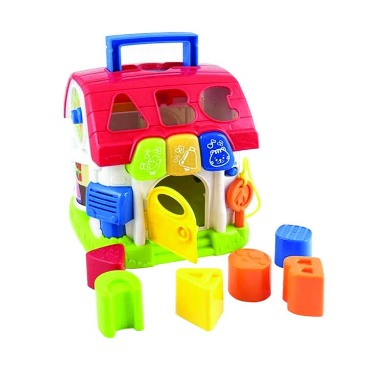 WINFUN Sort\'N Learn Aktivitetshus (000772) i gruppen LEKER, BARN OG BABY / Babyleker (0-3 år) / Aktivitetsleker hos TP E-commerce Nordic AB (D30014)