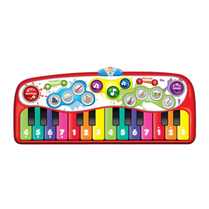 WINFUN Step-to-Play Jumbo pianomatte (240901-NL) i gruppen LEKER, BARN OG BABY / Musikk, sang og bilde / Instrumenter hos TP E-commerce Nordic AB (D30033)