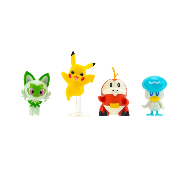 Pokémon Battle Figure - Gen IX 4 PK (PKW3402) i gruppen LEKER, BARN OG BABY / Leker / Figurer, miniatyrer og tilbehør hos TP E-commerce Nordic AB (D30039)