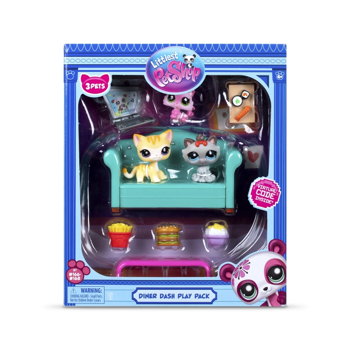 Littlest Pet Shop Diner Dash Play Pack - (00636) i gruppen LEKER, BARN OG BABY / Leker / Lekesett hos TP E-commerce Nordic AB (D30040)