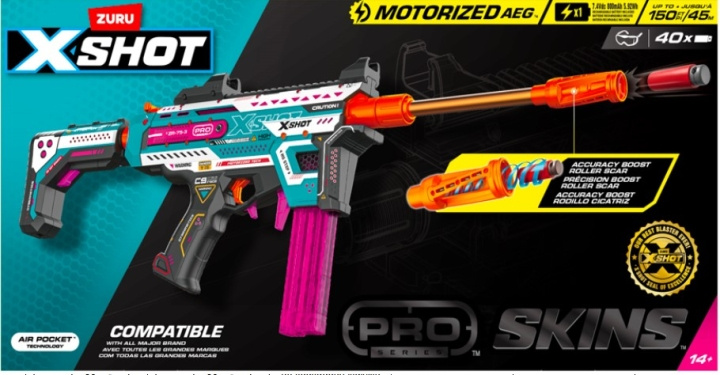 X-Shot Motorisert Pro Blaster (36821) i gruppen LEKER, BARN OG BABY / Leker / Actionspill hos TP E-commerce Nordic AB (D30080)